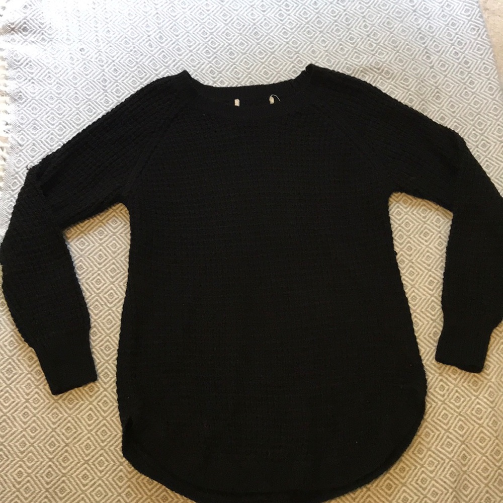 Nordstrom Rack black knit sweater!